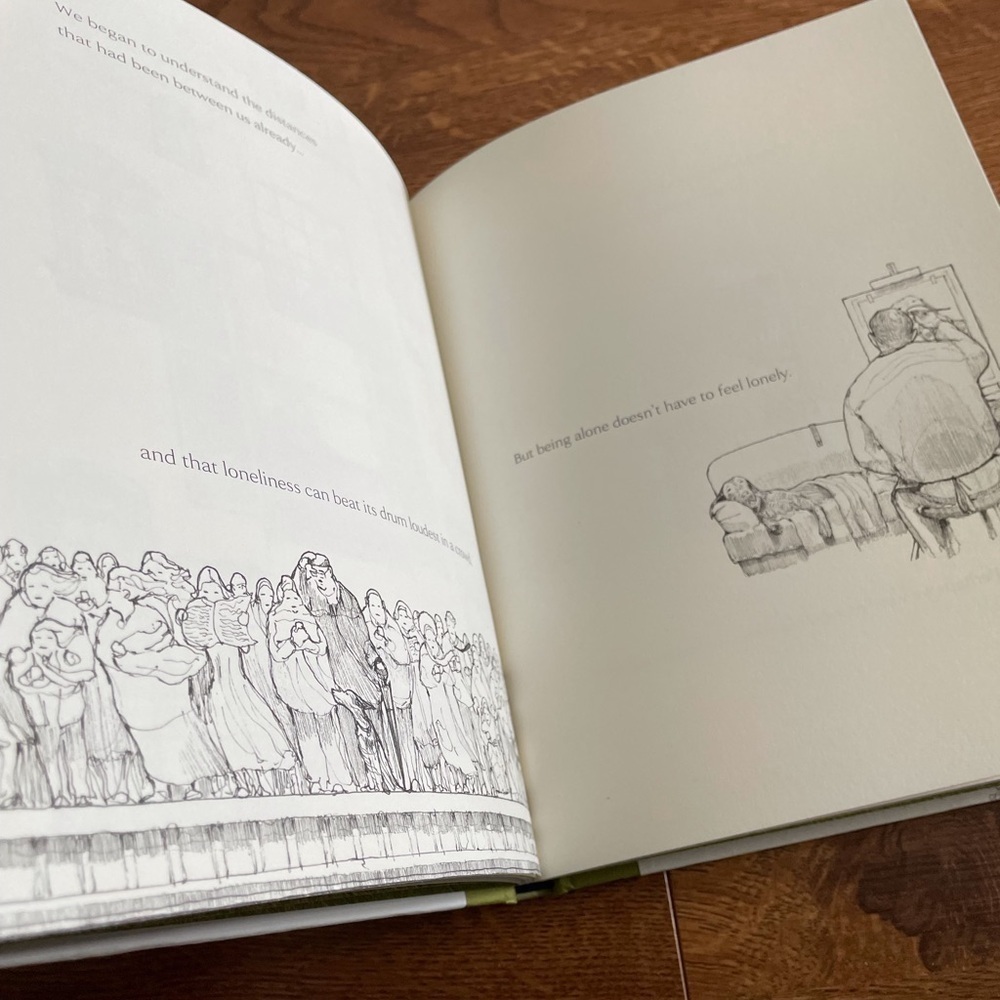Together by: Luke Adam Hawker hardcover book - Picture 2 of 4